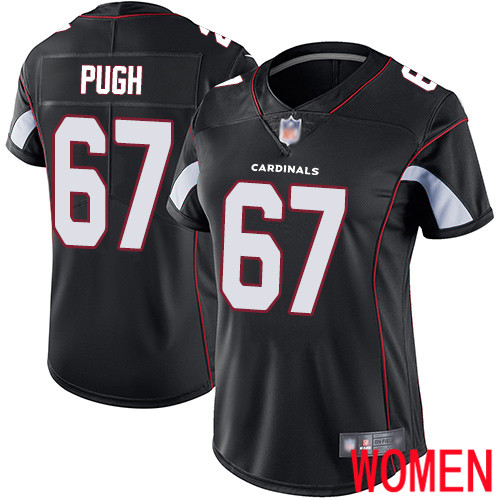 Arizona Cardinals Limited Black Women Justin Pugh Alternate Jersey NFL Football #67 Vapor Untouchable->women nfl jersey->Women Jersey